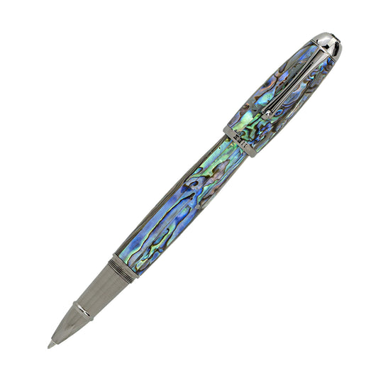 Monteverde Super Mega Abalone Roller Ball Pen - Gunmetal (Limited Edition)