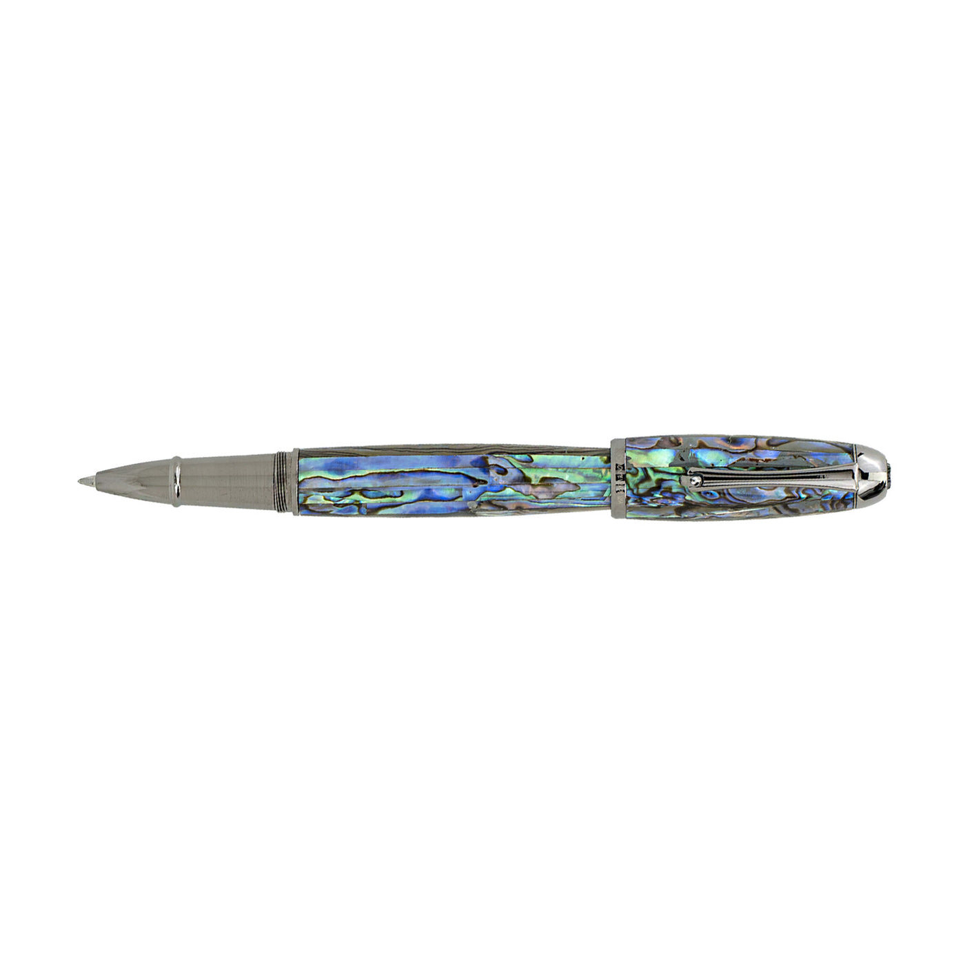 Monteverde Super Mega Abalone Roller Ball Pen - Gunmetal (Limited Edition) 3