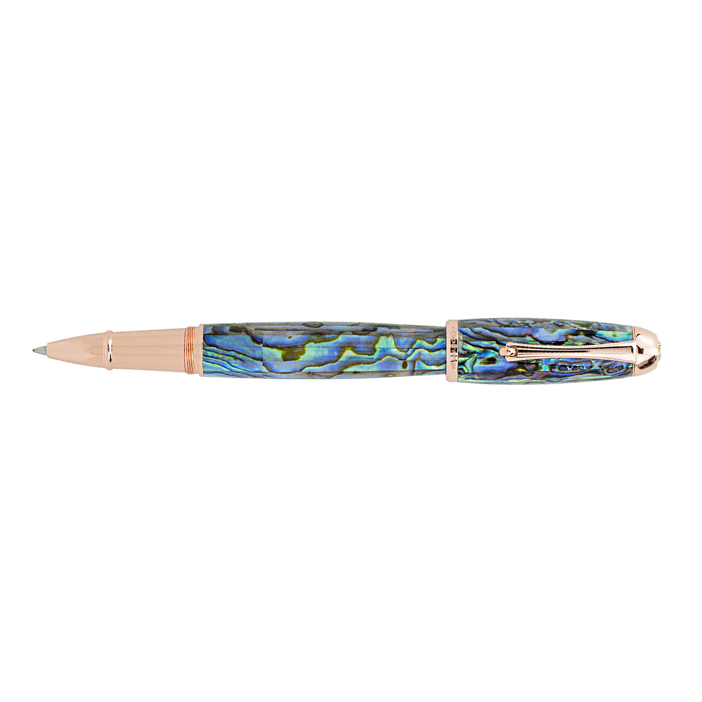 Monteverde Super Mega Abalone Roller Ball Pen - Rosegold (Limited Edition) 3