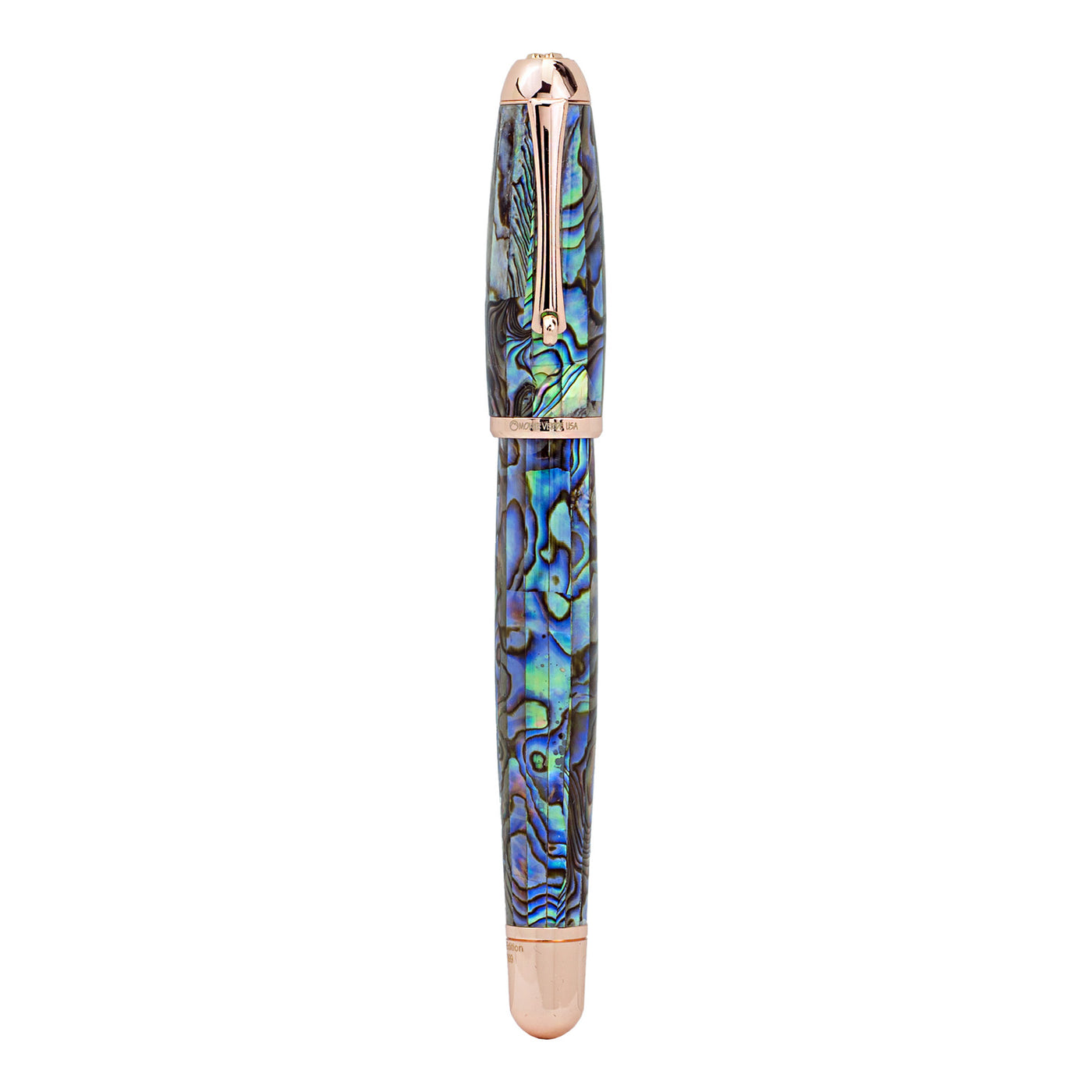 Monteverde Super Mega Abalone Roller Ball Pen - Rosegold (Limited Edition) 4