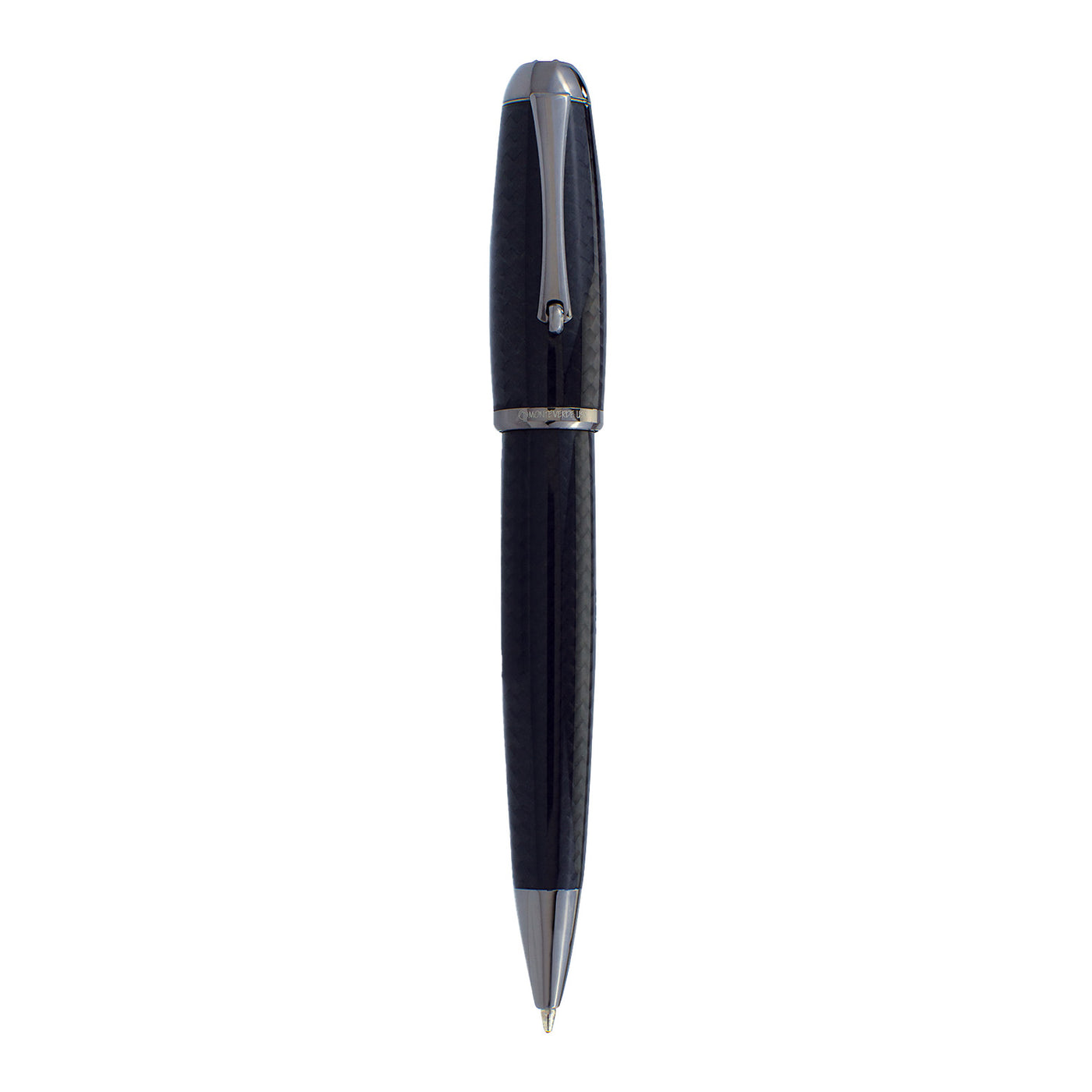 Monteverde Super Mega Carbon Fibre Ball Pen - Black RT 3