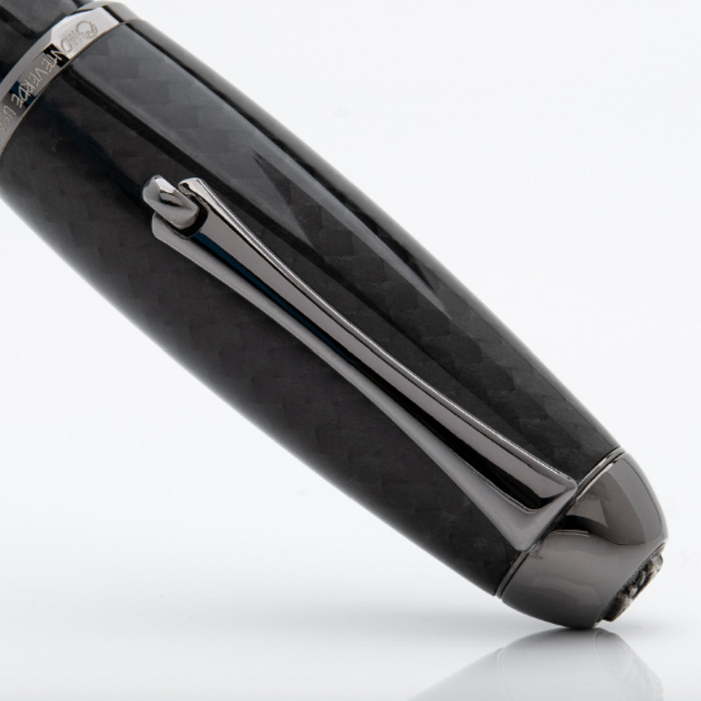 Monteverde Super Mega Carbon Fibre Fountain Pen - Black RT 10