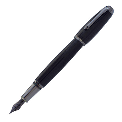 Monteverde Super Mega Carbon Fibre Fountain Pen - Black RT 5