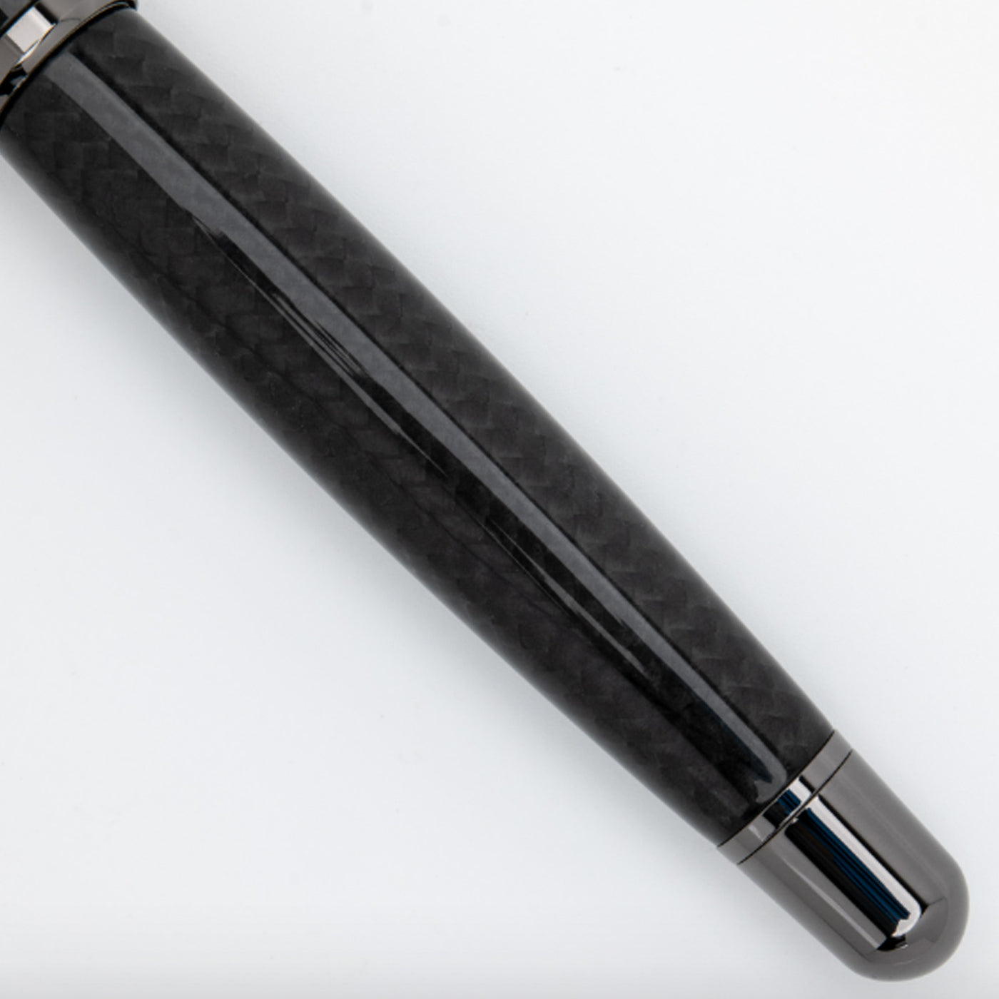 Monteverde Super Mega Carbon Fibre Fountain Pen - Black RT 8