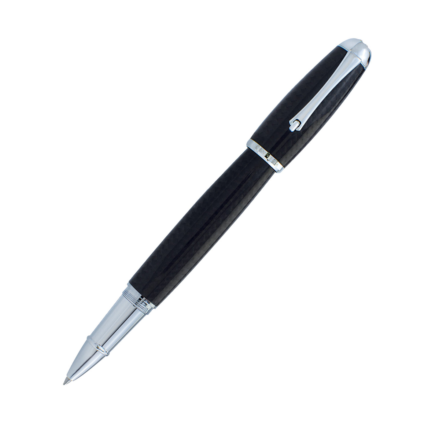 Monteverde Super Mega Carbon Fibre Roller Ball Pen - Black CT 1