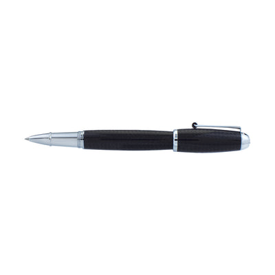 Monteverde Super Mega Carbon Fibre Roller Ball Pen - Black CT 4