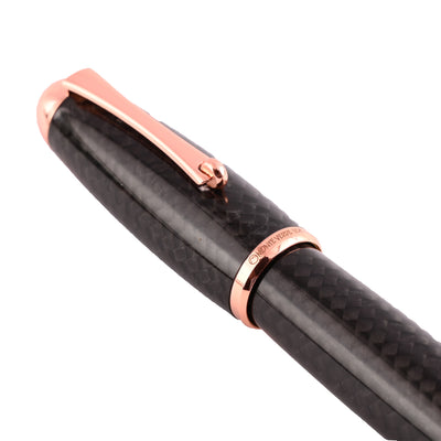 Monteverde Super Mega Carbon Fibre Roller Ball Pen - Black RGT 5