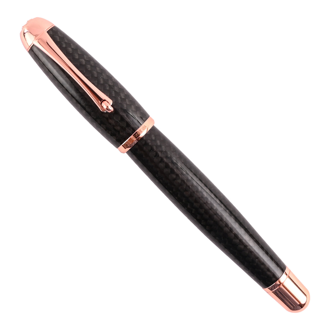 Monteverde Super Mega Carbon Fibre Roller Ball Pen - Black RGT 7