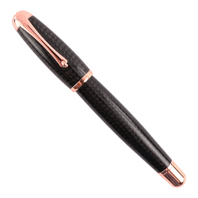 Monteverde Super Mega Carbon Fibre Roller Ball Pen - Black RGT 7