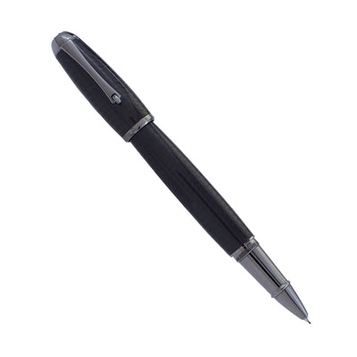 Monteverde Super Mega Carbon Fibre Roller Ball Pen - Black RT 2