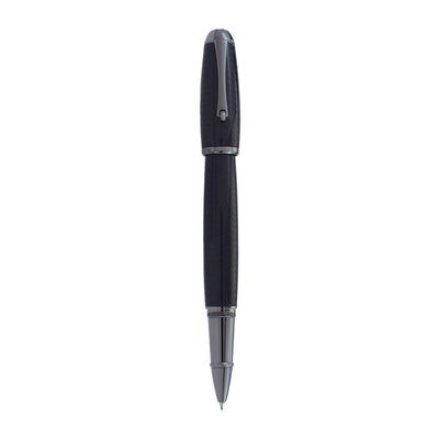 Monteverde Super Mega Carbon Fibre Roller Ball Pen - Black RT 3