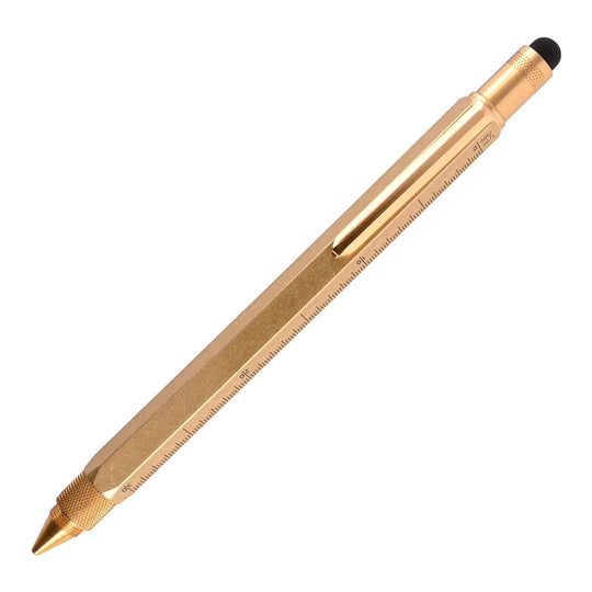 Monteverde Tool 0.9mm Mechanical Pencil - Brass GT