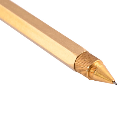 Monteverde Tool 0.9mm Mechanical Pencil - Brass GT 2