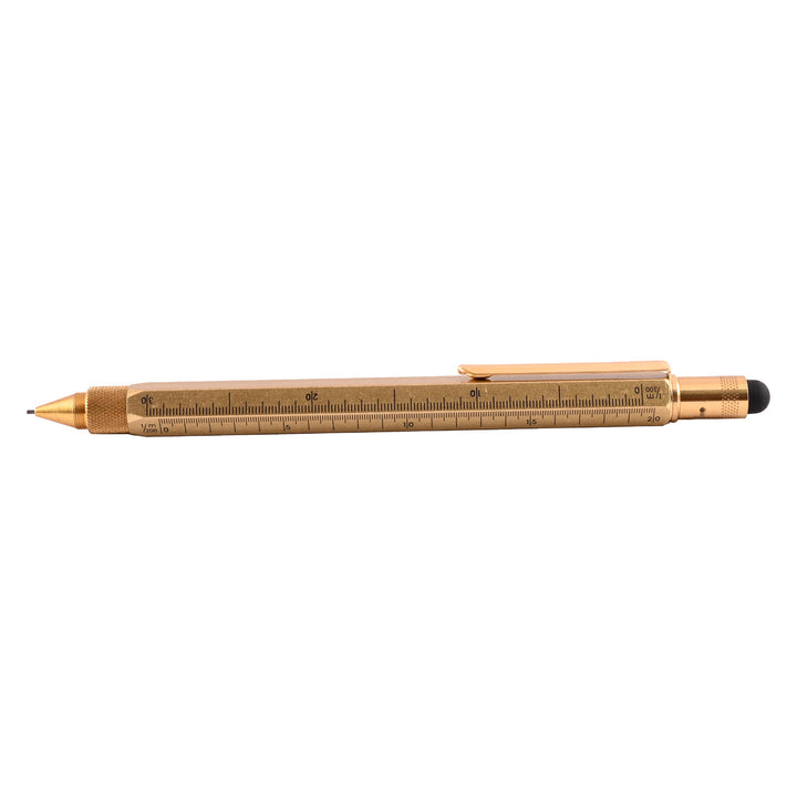 Monteverde Tool 0.9mm Mechanical Pencil - Brass GT – Makoba