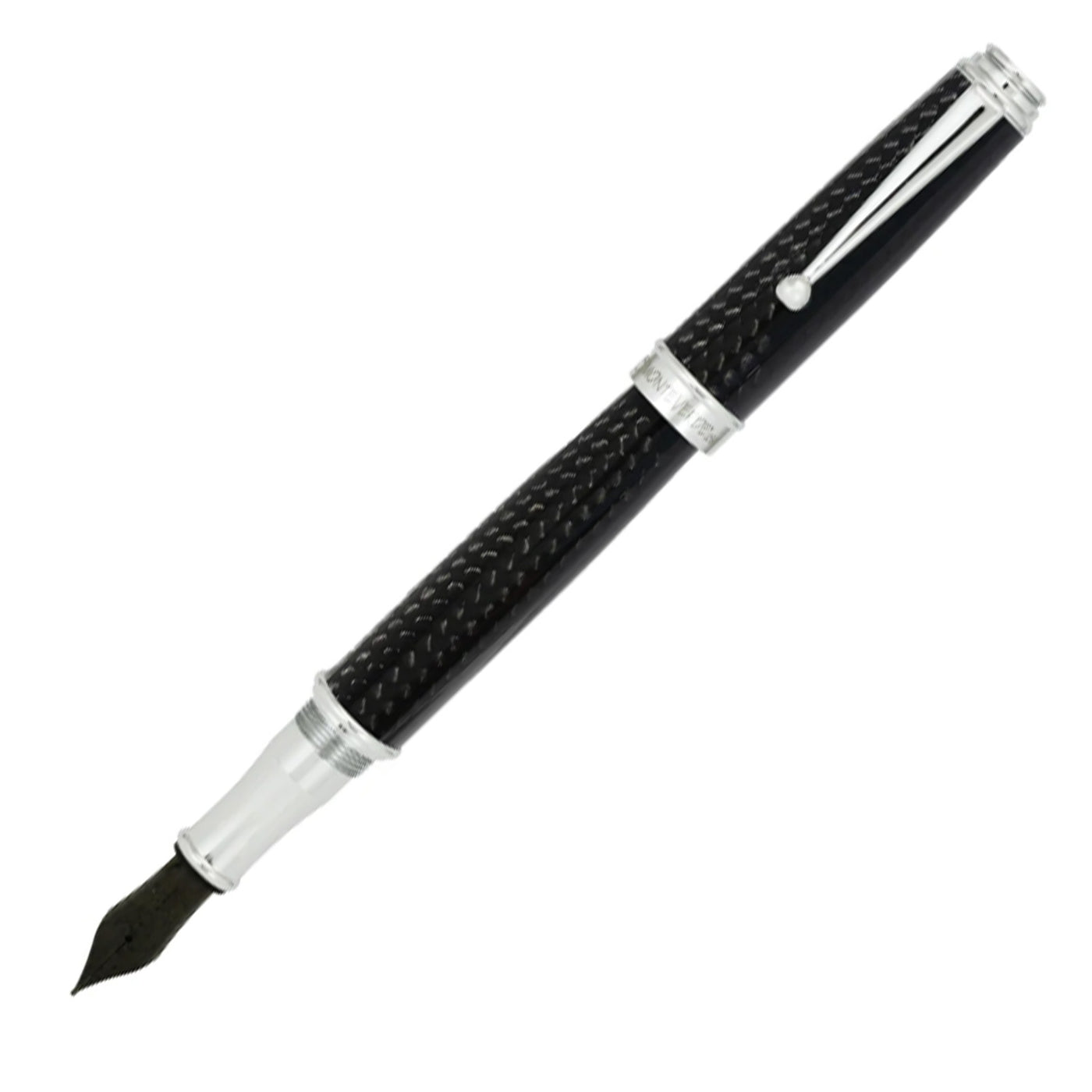 Monteverde Invincia Deluxe Fountain Pen - Black CT