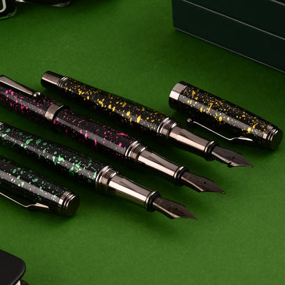 Monteverde Invincia Vega Fountain Pen - Starlight Green 16