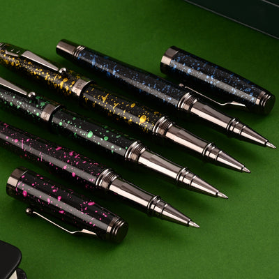 Monteverde Invincia Vega Roller Ball Pen - Starlight Purple 14