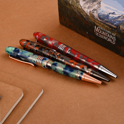 Monteverde Mountains of the World Ball Pen - Ruby CT 10