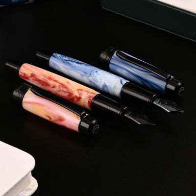 Monteverde Prima Fountain Pen - Red Swirl BT 18