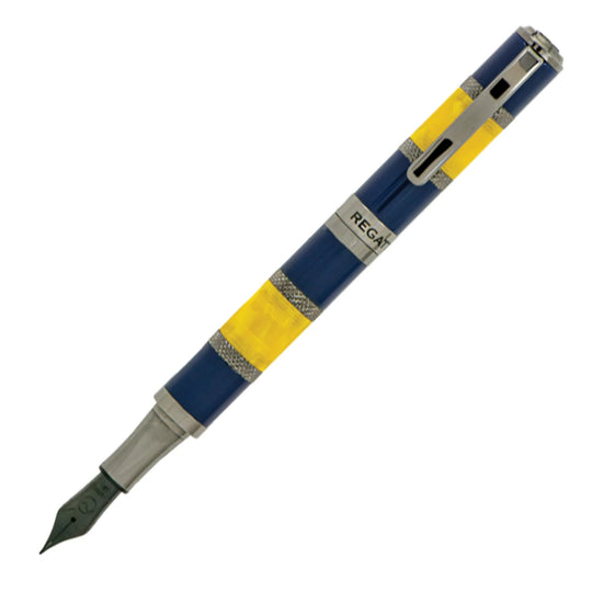 Monteverde Regatta Sport Fountain Pen - Blue Yellow