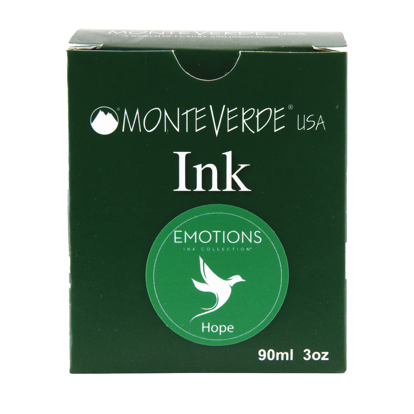 Monteverede Emotion Ink Bottle, Hope Green - 90ml 4