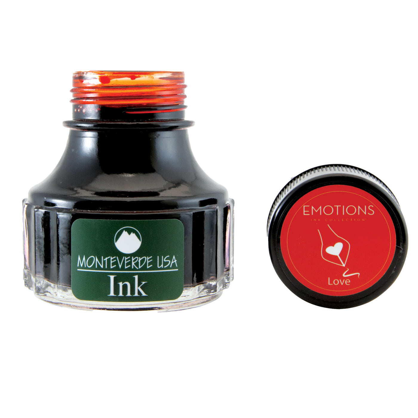 Monteverede Emotion Ink Bottle, Love Red - 90ml 2