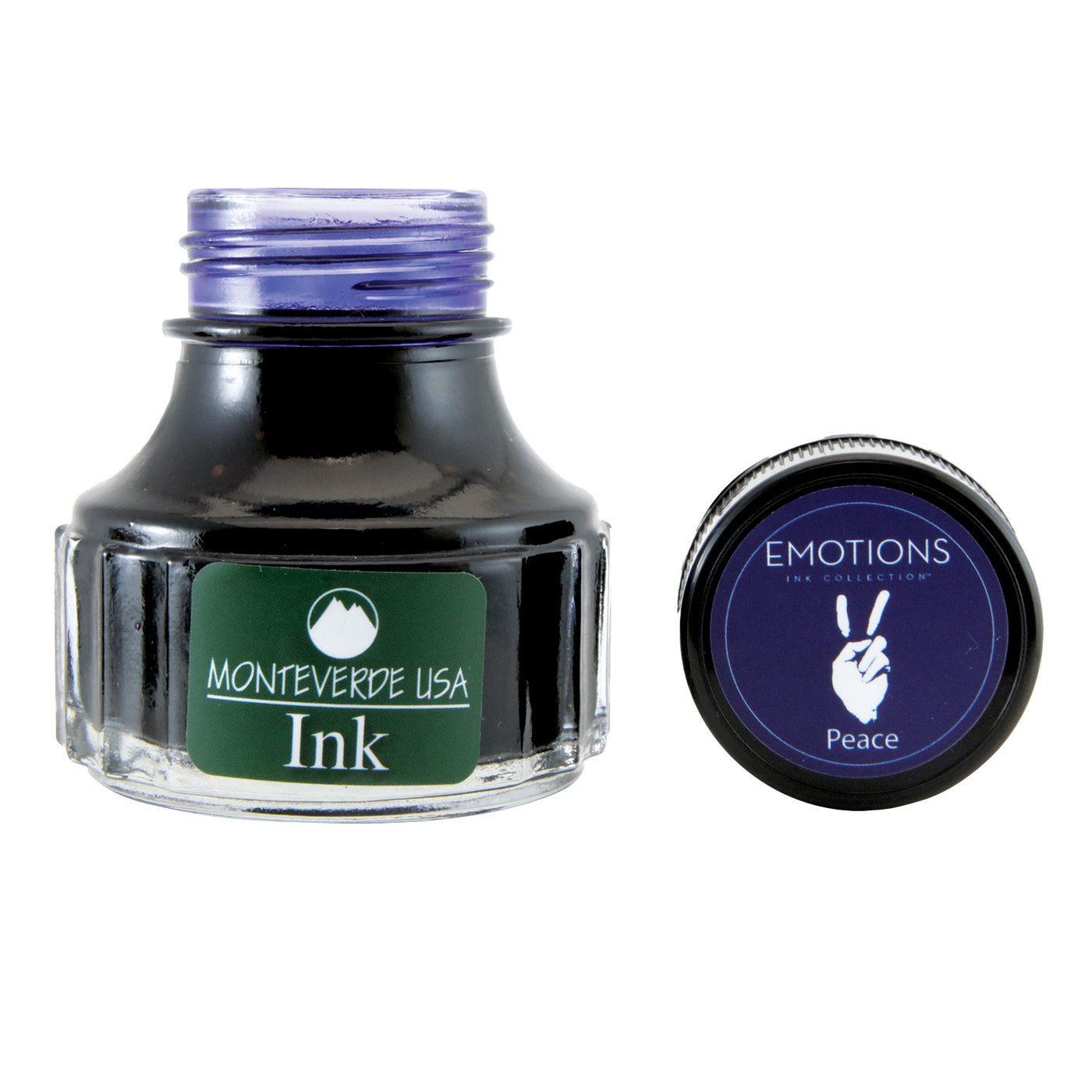 Monteverede Emotion Ink Bottle, Peace Blue - 90ml 2