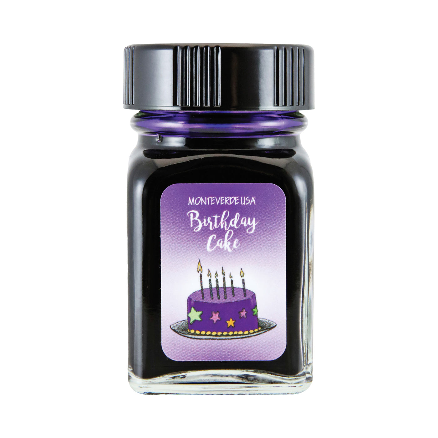 Monteverede Sweet Life Birthday Cake Ink Bottle, Purple - 30ml 1