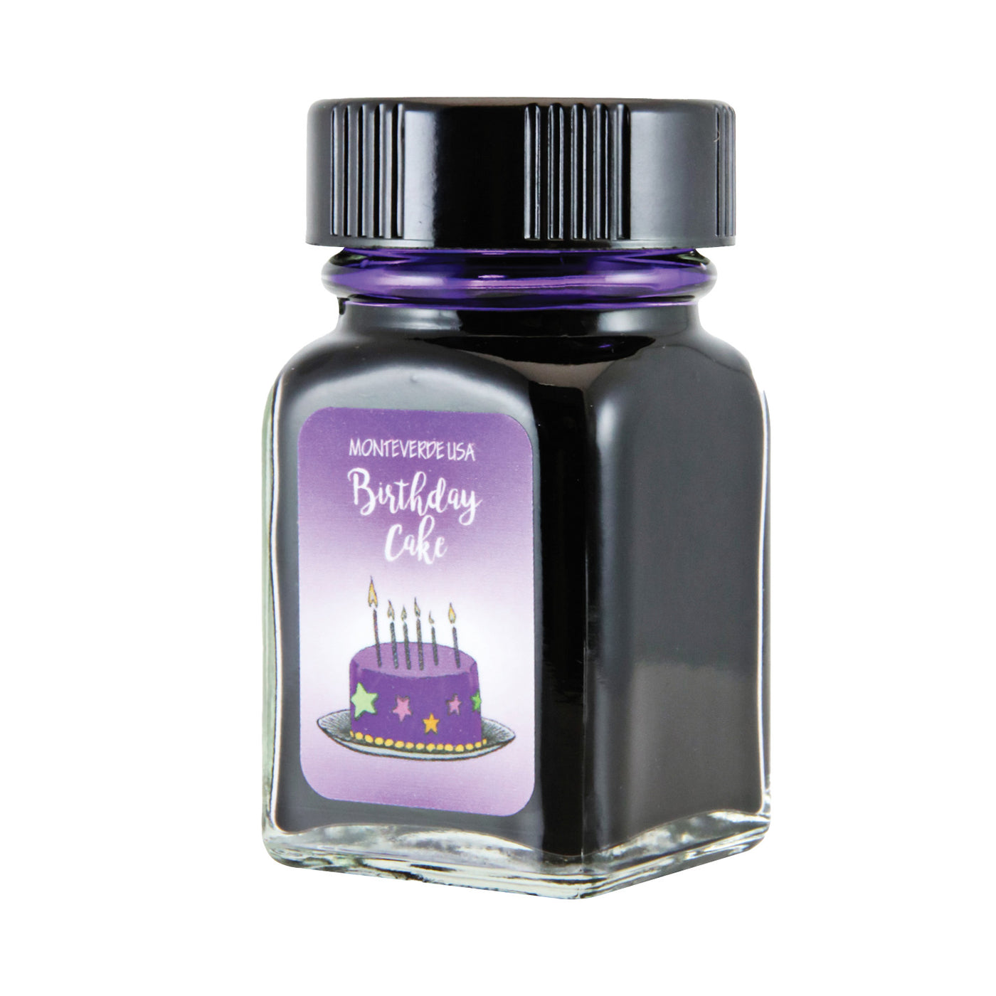 Monteverede Sweet Life Birthday Cake Ink Bottle, Purple - 30ml 2