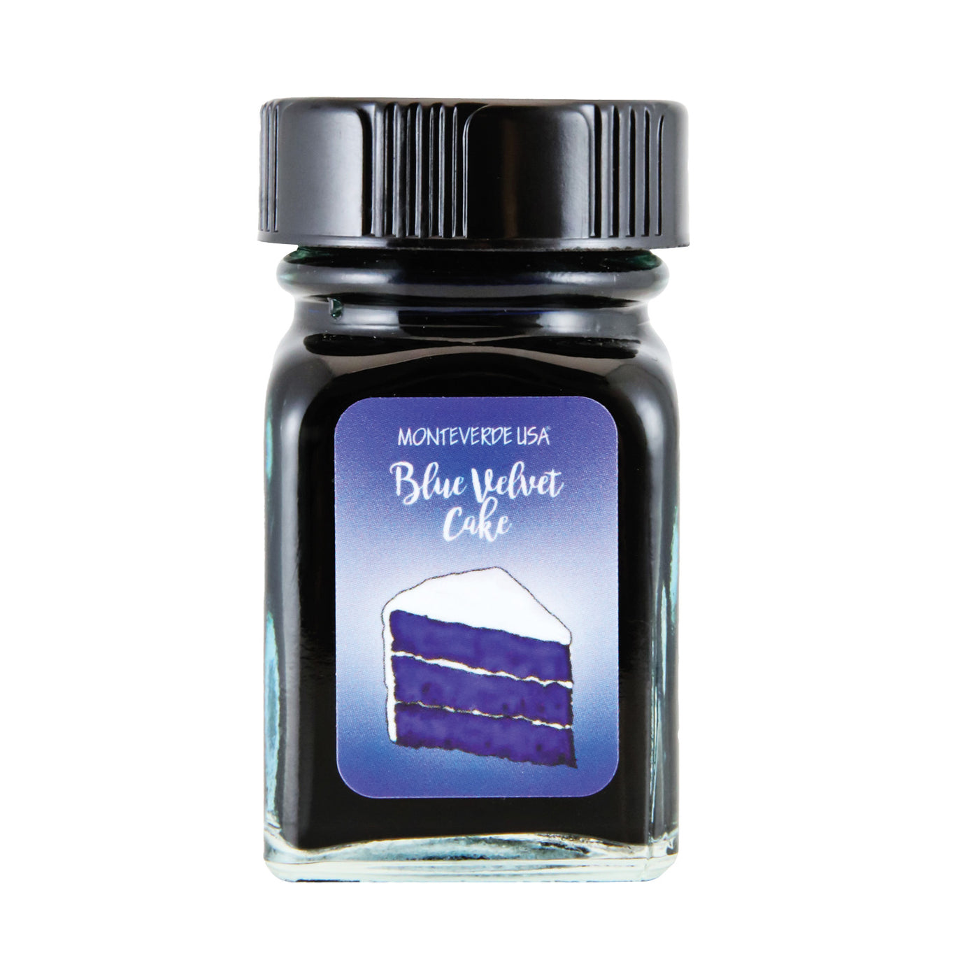 Monteverede Sweet Life Blue Velvet Cake Ink Bottle, Blue - 30ml 1