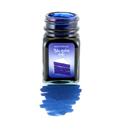 Monteverede Sweet Life Blue Velvet Cake Ink Bottle, Blue - 30ml 3