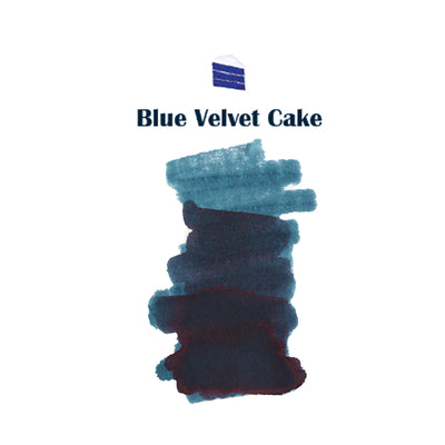 Monteverede Sweet Life Blue Velvet Cake Ink Bottle, Blue - 90ml 4