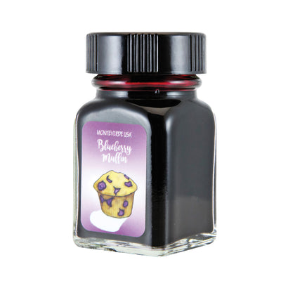 Monteverede Sweet Life Blueberry Muffin Ink Bottle, Burgundy - 30ml 2