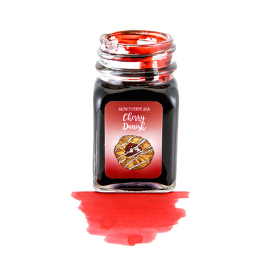 Monteverede Sweet Life Cherry Danish Ink Bottle, Red - 30ml 3