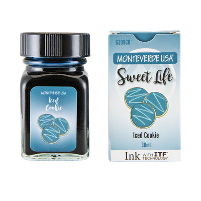 Monteverede Sweet Life Iced Cookies Ink Bottle, Turquoise - 30ml 4