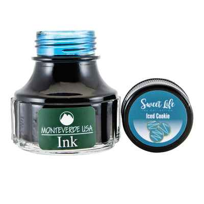 Monteverede Sweet Life Iced Cookies Ink Bottle, Turquoise - 90ml 2