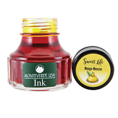 Monteverede Sweet Life Mango Mousse Ink Bottle, Yellow - 90ml 2