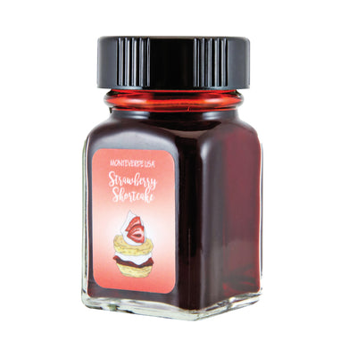 Monteverede Sweet Life Strawberry Shortcake Ink Bottle, Red - 30ml 2