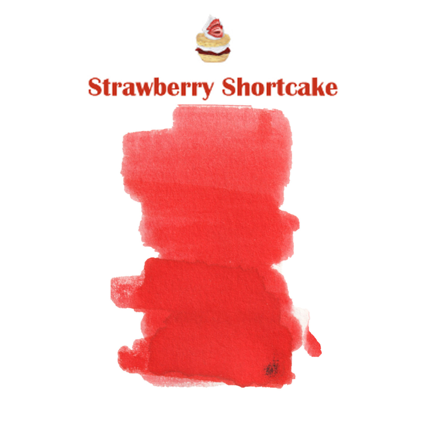 Monteverede Sweet Life Strawberry Shortcake Ink Bottle, Red - 90ml 4