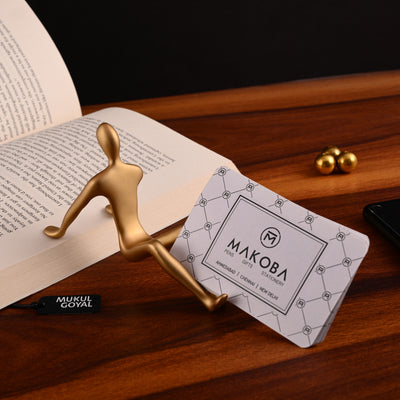 Mukul Goyal ID Card Holder - Burnished Brass 6