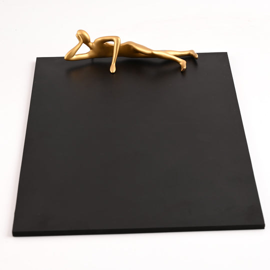Mukul Goyal ID Clipboard - Burnished Brass