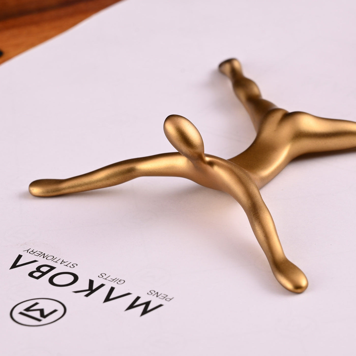 Mukul Goyal ID Paper Weight - Burnished Brass