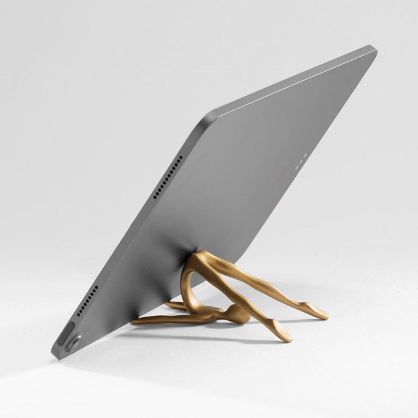 Mukul Goyal ID Yoga Phone/Tab Rest - Burnished Brass 3