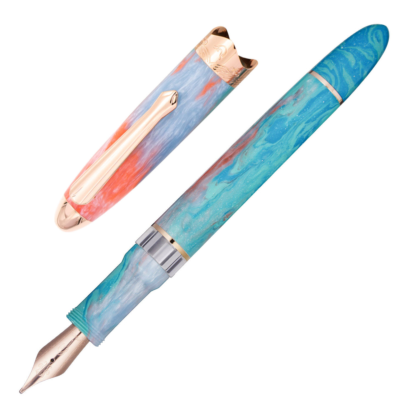 Nahvalur Horizon Fountain Pen - Dawn RGT 1