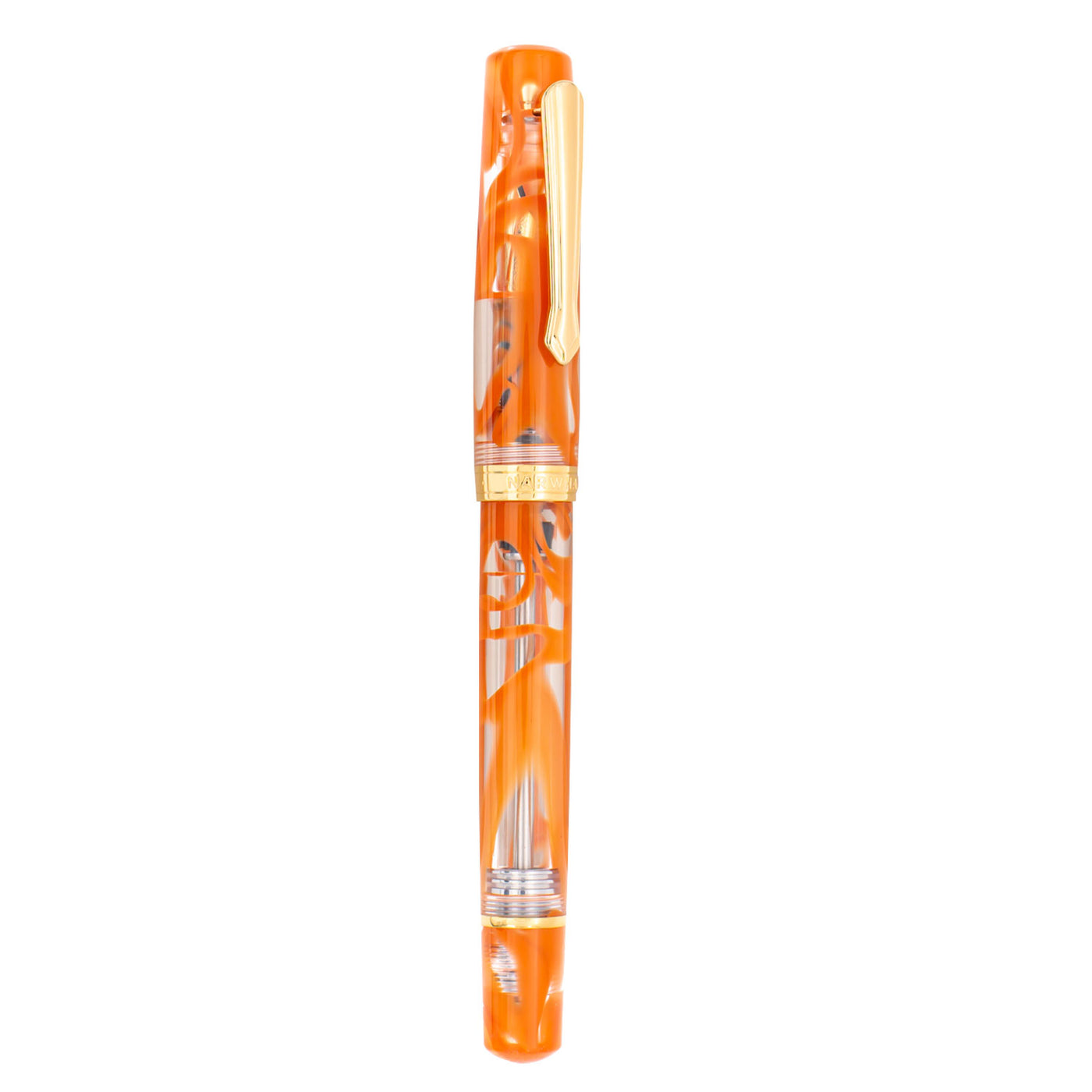 Nahvalur Original Plus Fountain Pen - Garibaldi Orange 3