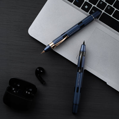Nahvalur Eclipse Fountain Pen - Cobalt BT