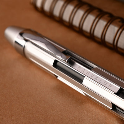 Nahvalur Eclipse Pure Silver Fountain Pen 7