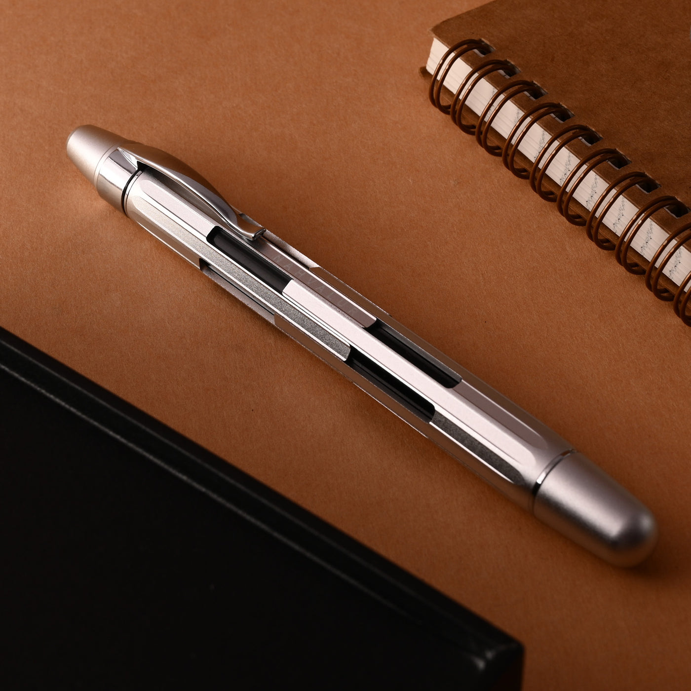 Nahvalur Eclipse Pure Silver Fountain Pen 8