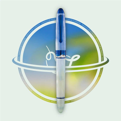 Nahvalur Horizon Fountain Pen - Habitat PVD (Limited Edition) 6