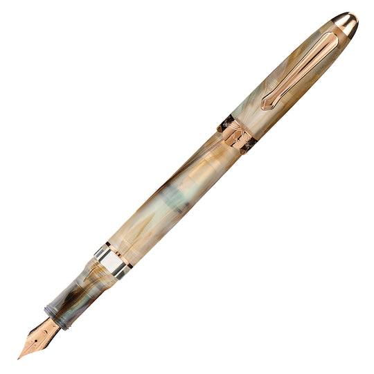 Nahvalur Horizon Fountain Pen -  Pearl RGT